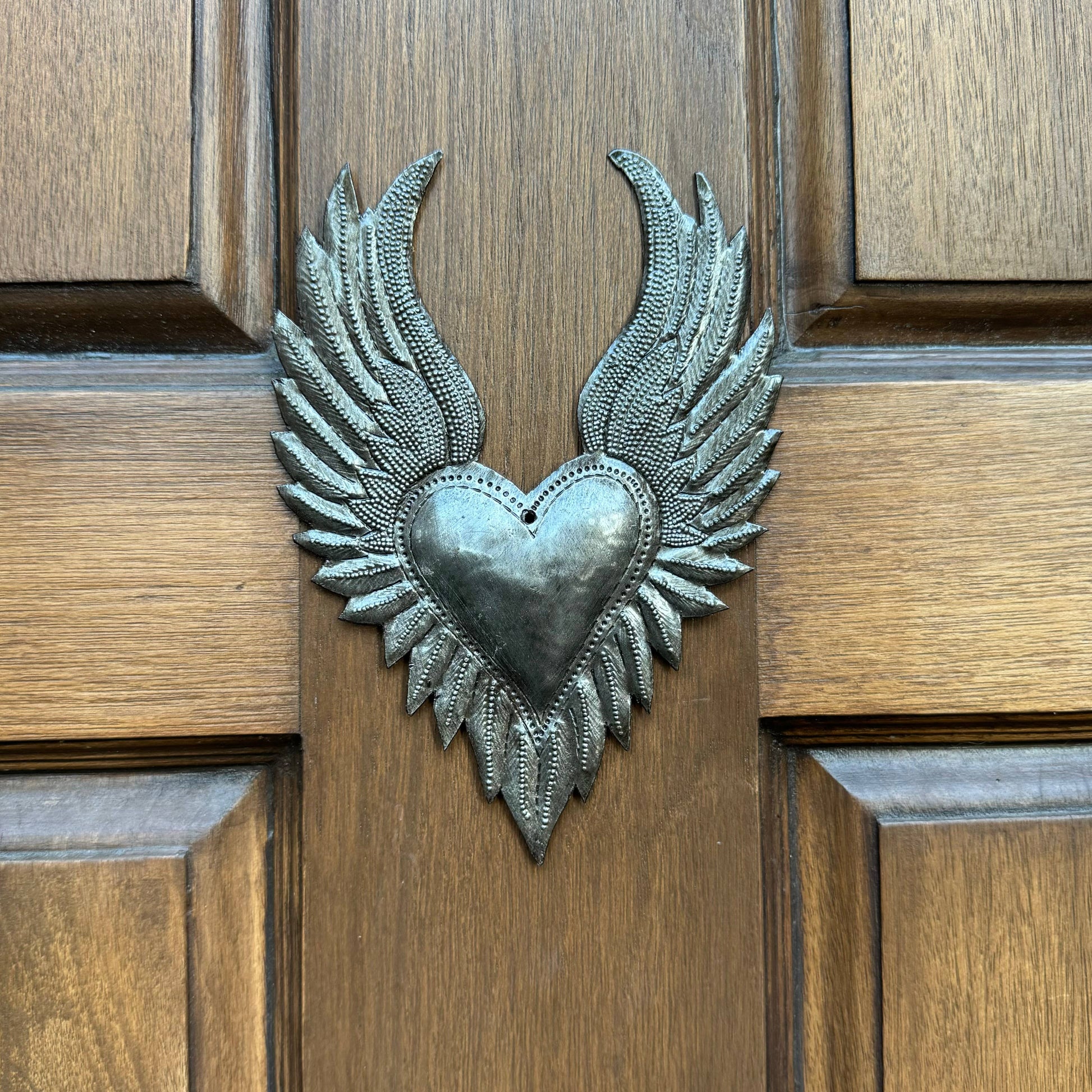 7.5" x 5.5" Flaming Sacred Heart, Milagro, Flaming Heart