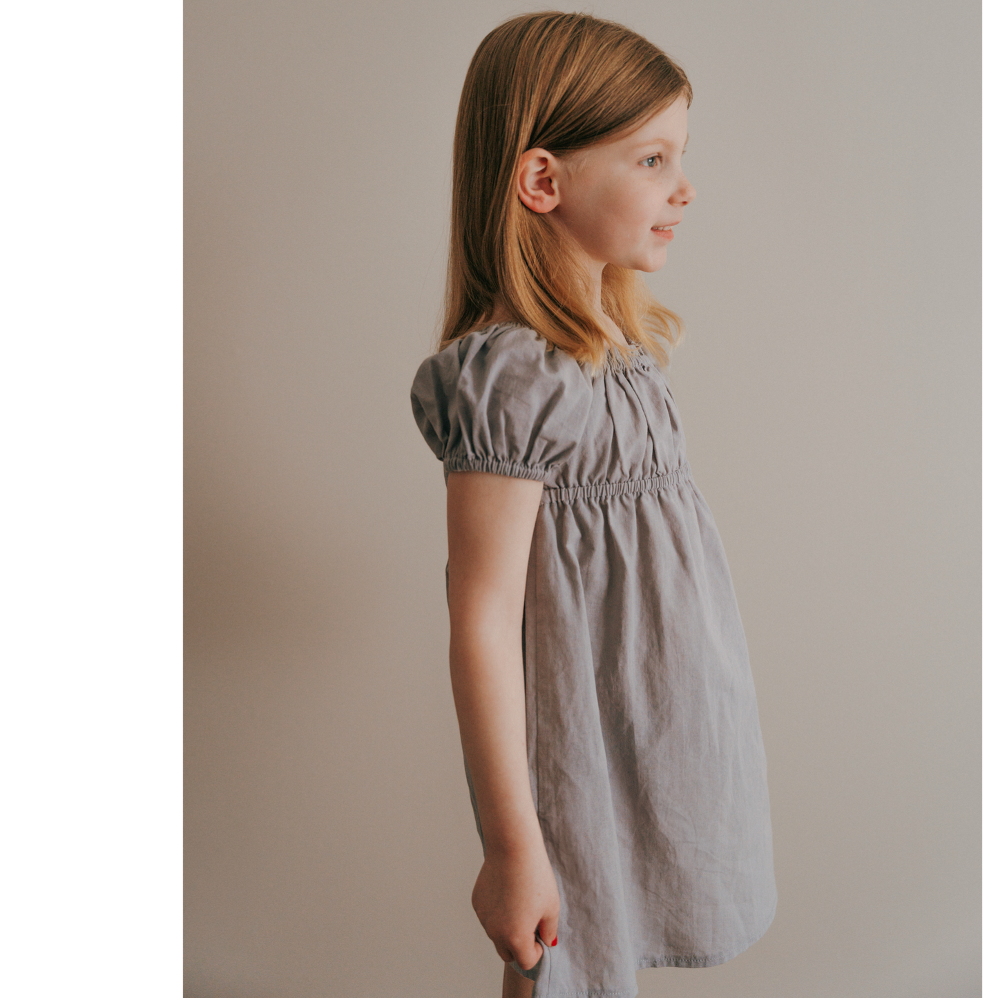 Kennedi Dress- Muted Purple| Short Sleeve