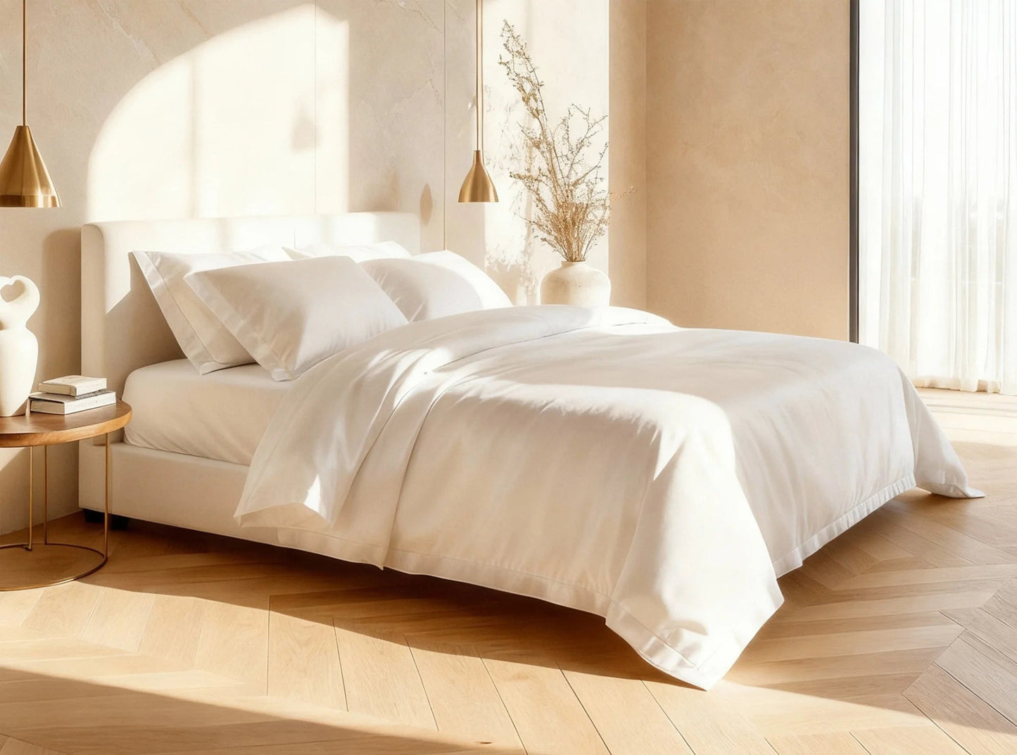 Heritage Organic Sateen Duvet Cover
