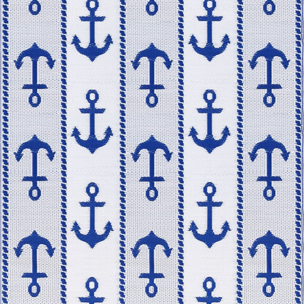 Anchor Blue & White
