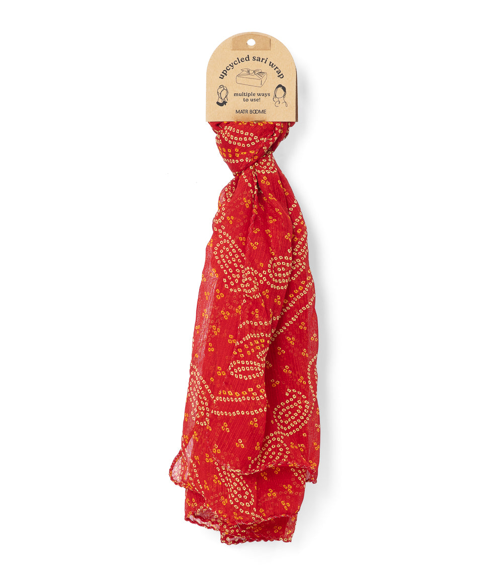 Upcycled Sari Multi-purpose Wrap