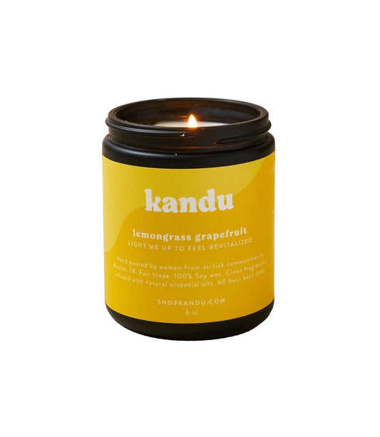 Lemongrass Grapefruit 8oz Candle