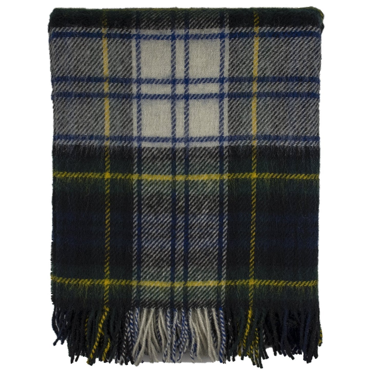 Highland Tweeds Pure New Wool Throw (Dress Gordon)