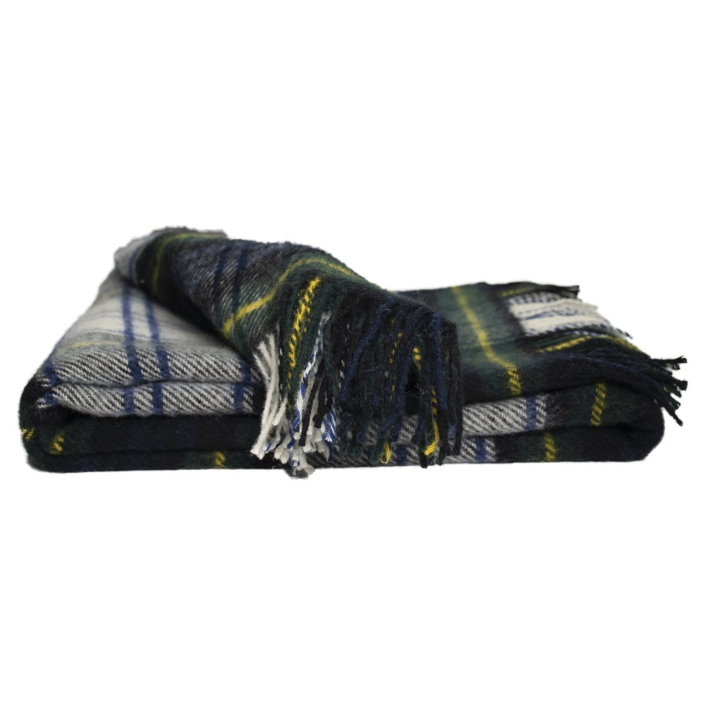 Highland Tweeds Pure New Wool Throw (Dress Gordon)