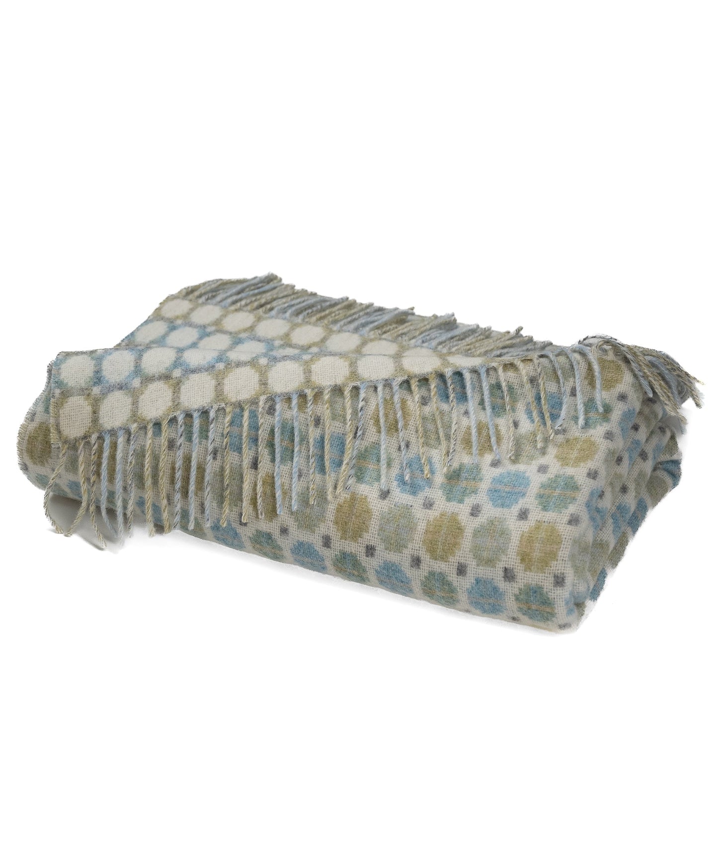Southampton Home Merino Wool Medallion - Sky