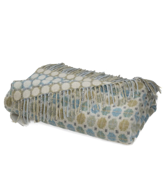 Southampton Home Merino Wool Medallion - Sky
