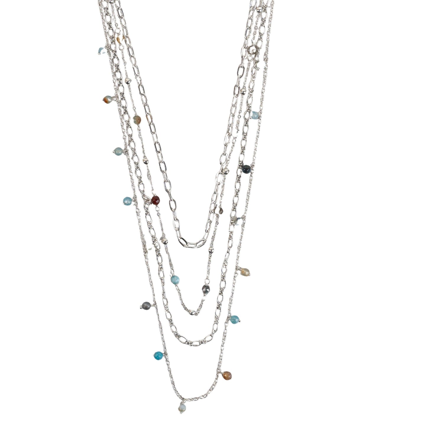 Nanda Layered Beaded Necklace