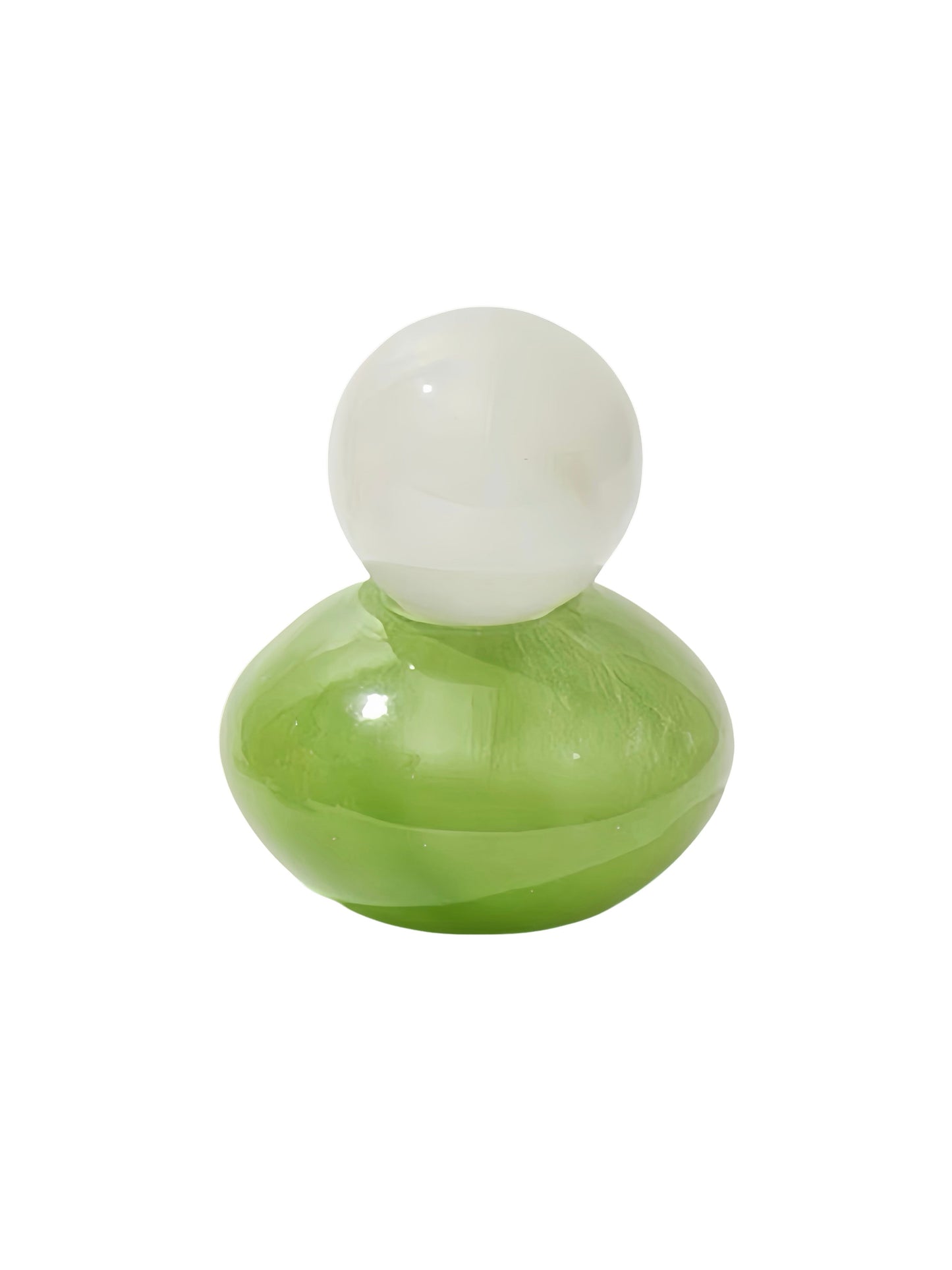 Handblown Bonbon Decorative Jar, Dopamine Decor, Whimsical Diffuser Bottles