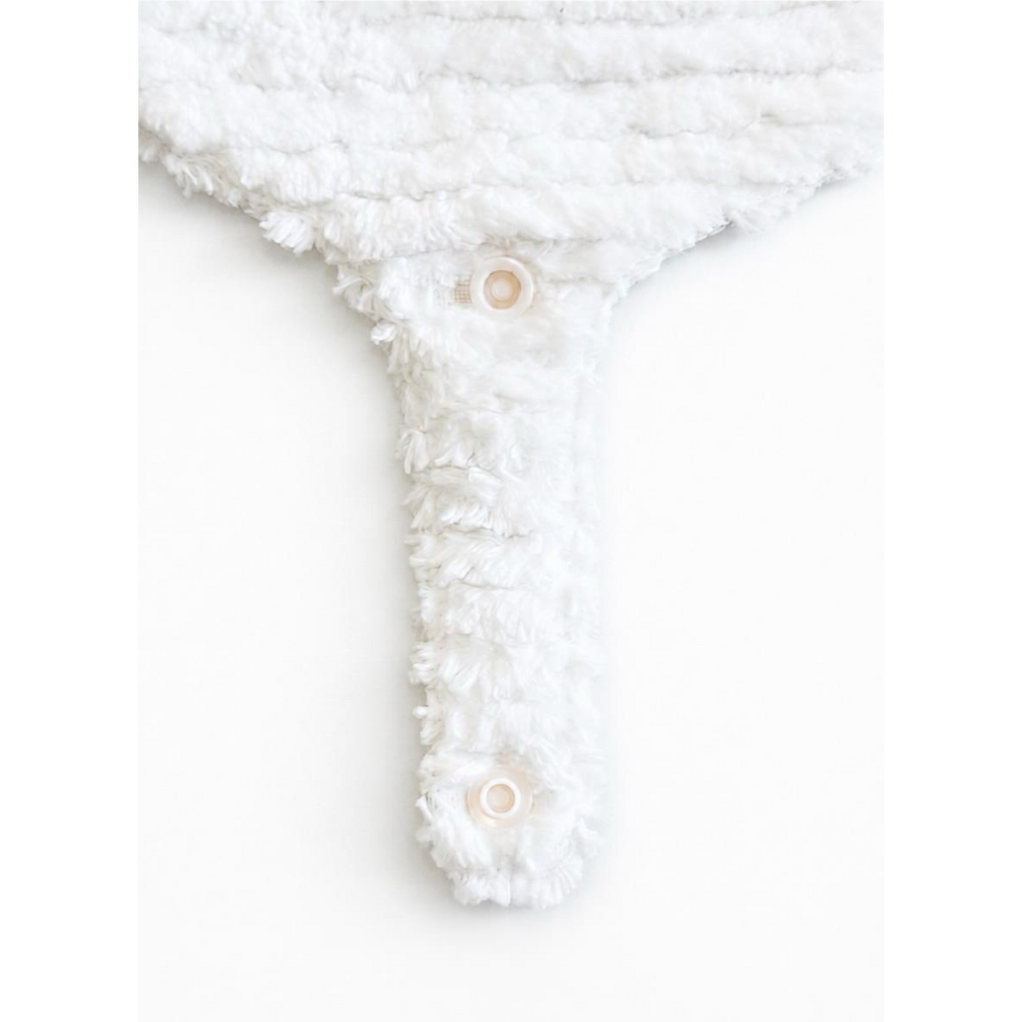 Sooth & Snap Pacifier Bib - Antique Rose