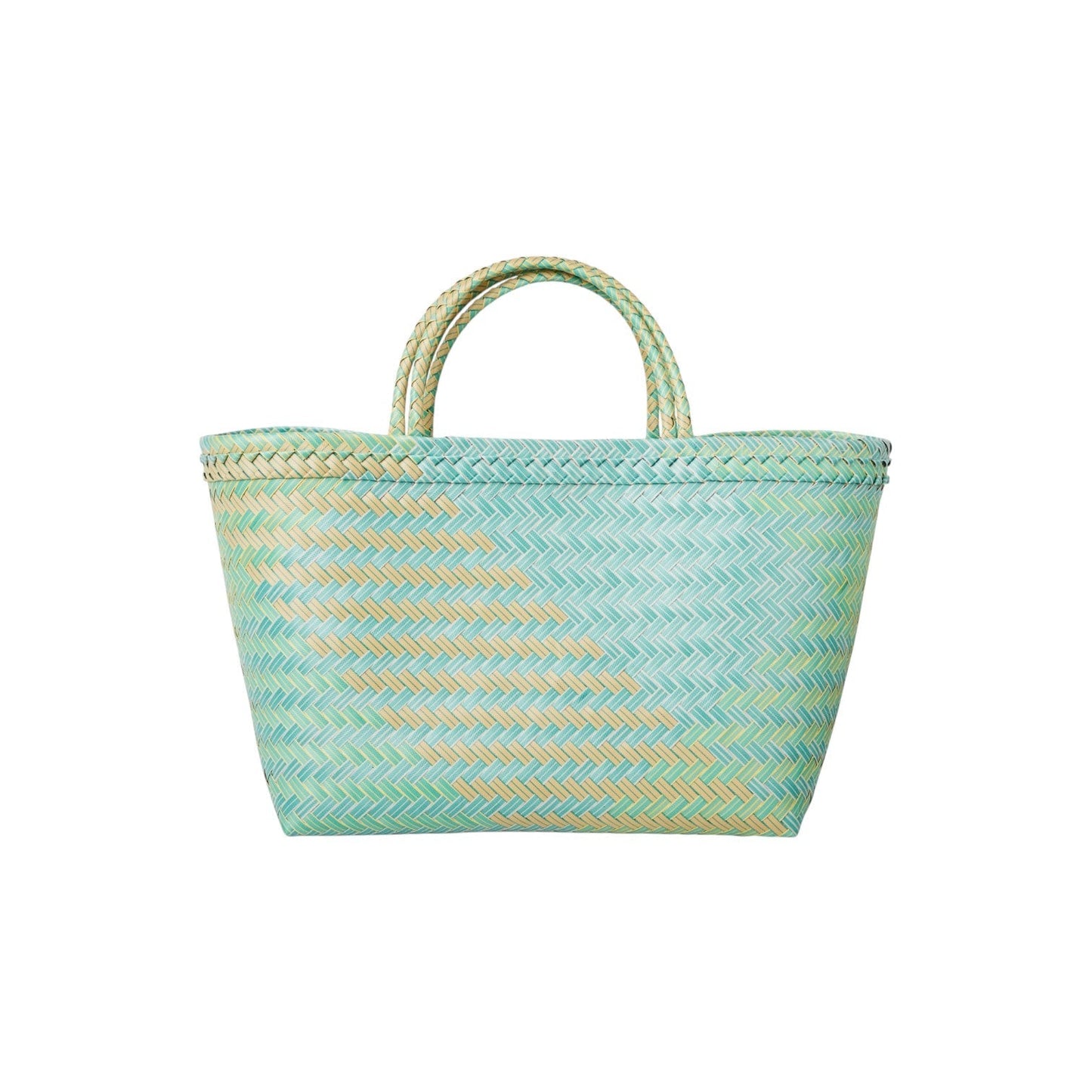 Benny Handwoven Tote •  Recycled Plastic