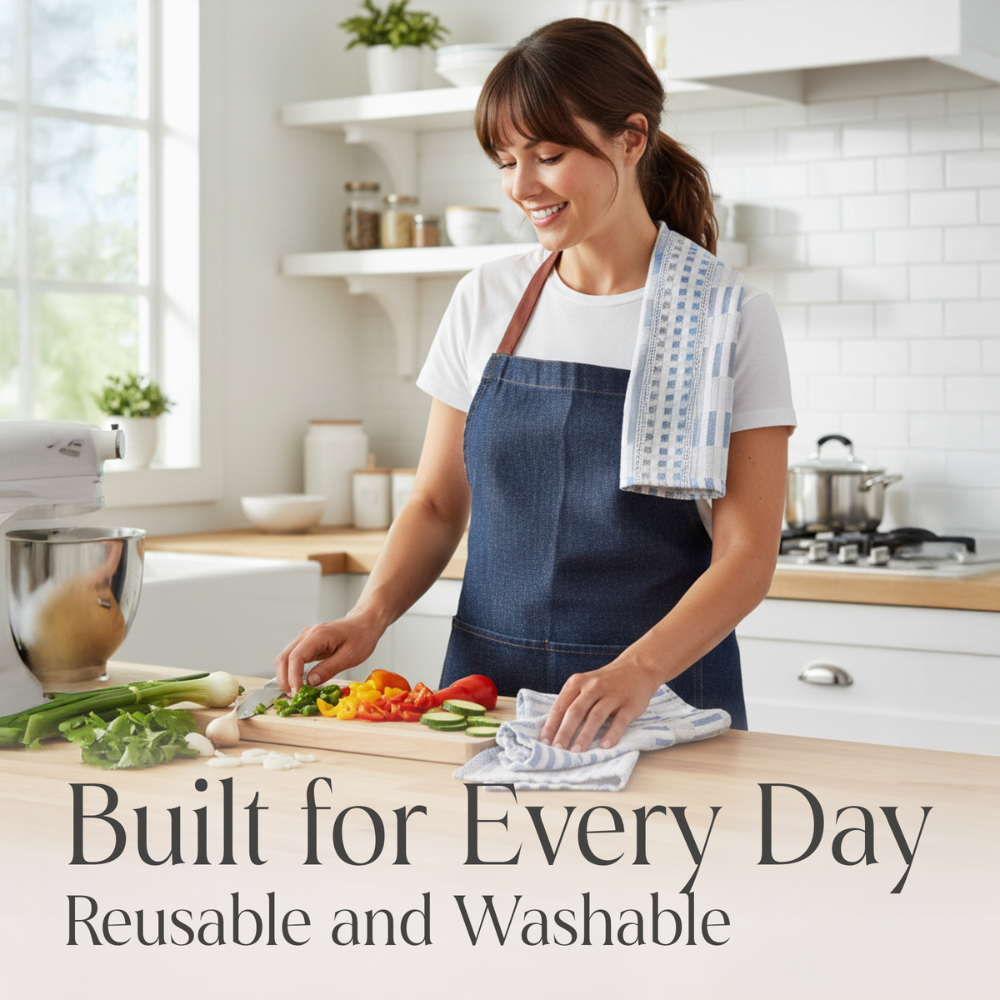 100% Organic Cotton Kitchen Towels