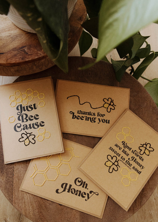 Oh Honey Greeting Cards