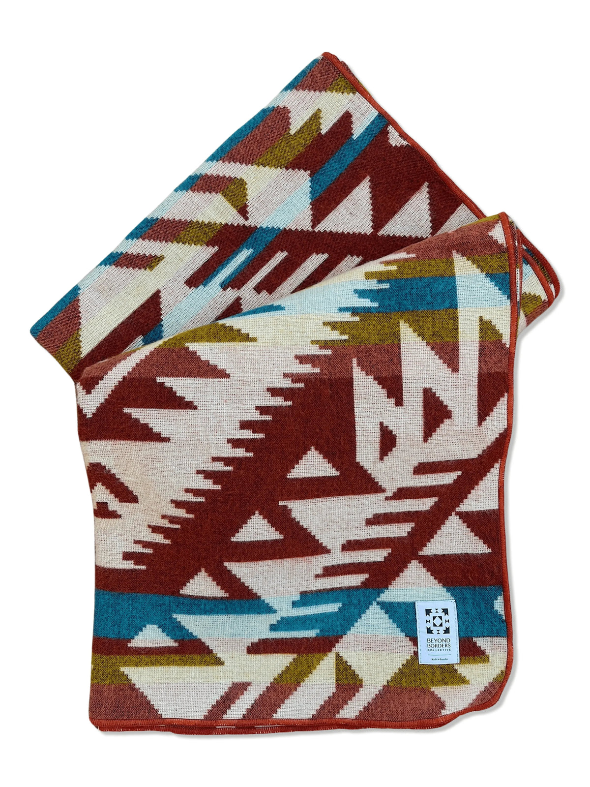 Canoa Blanket - Terracotta Sunrise