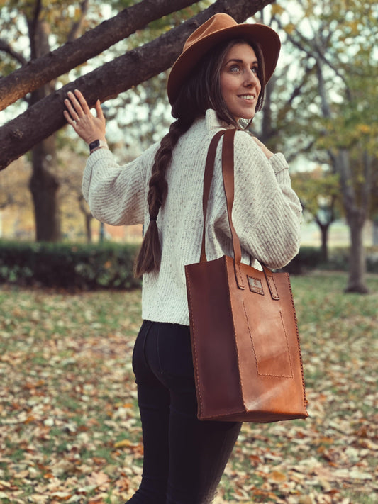 Leather Tote Bag