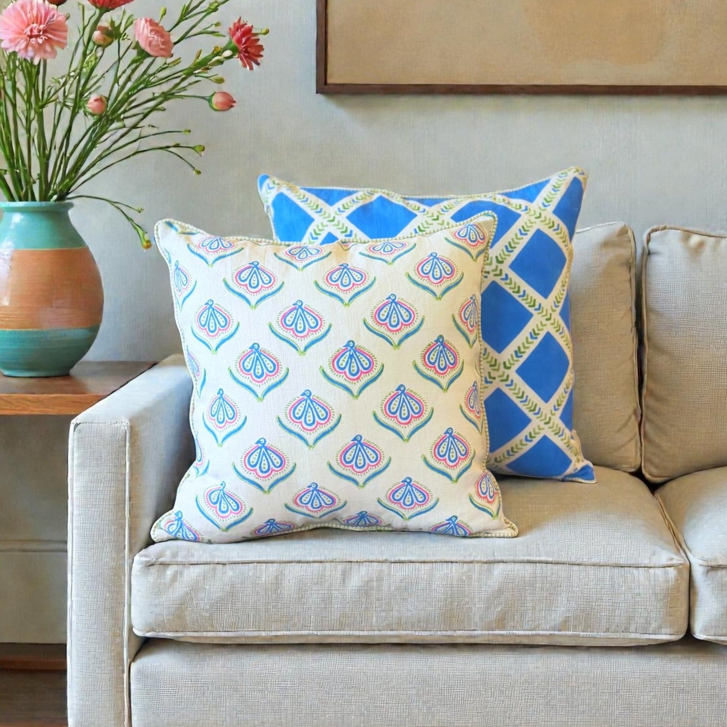 Morni Linen Pillow Cover