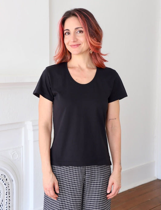 Black Organic Cotton T-Shirt