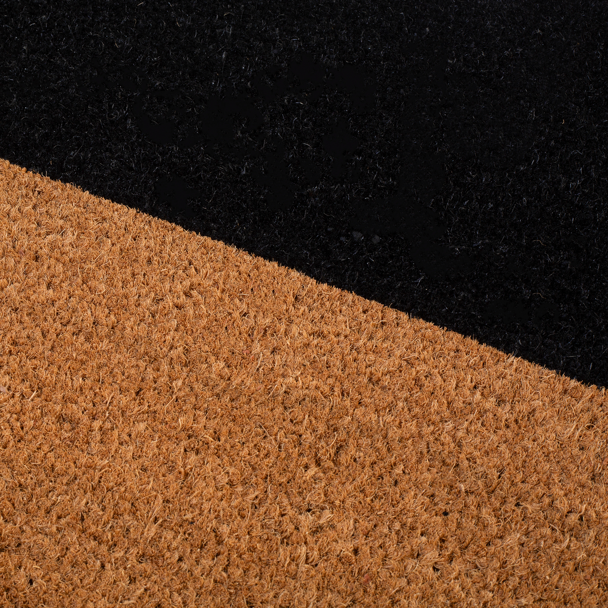 Black Belt Coir Doormat