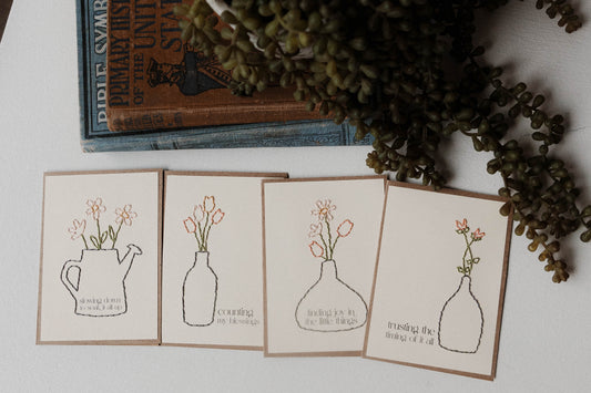 Counting my Blessings Greeting Cards