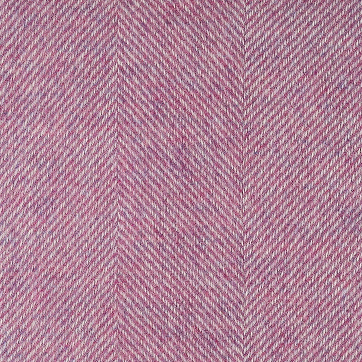 Southampton Home Shetland Lambswool Herringbone Throw – Petal Pink