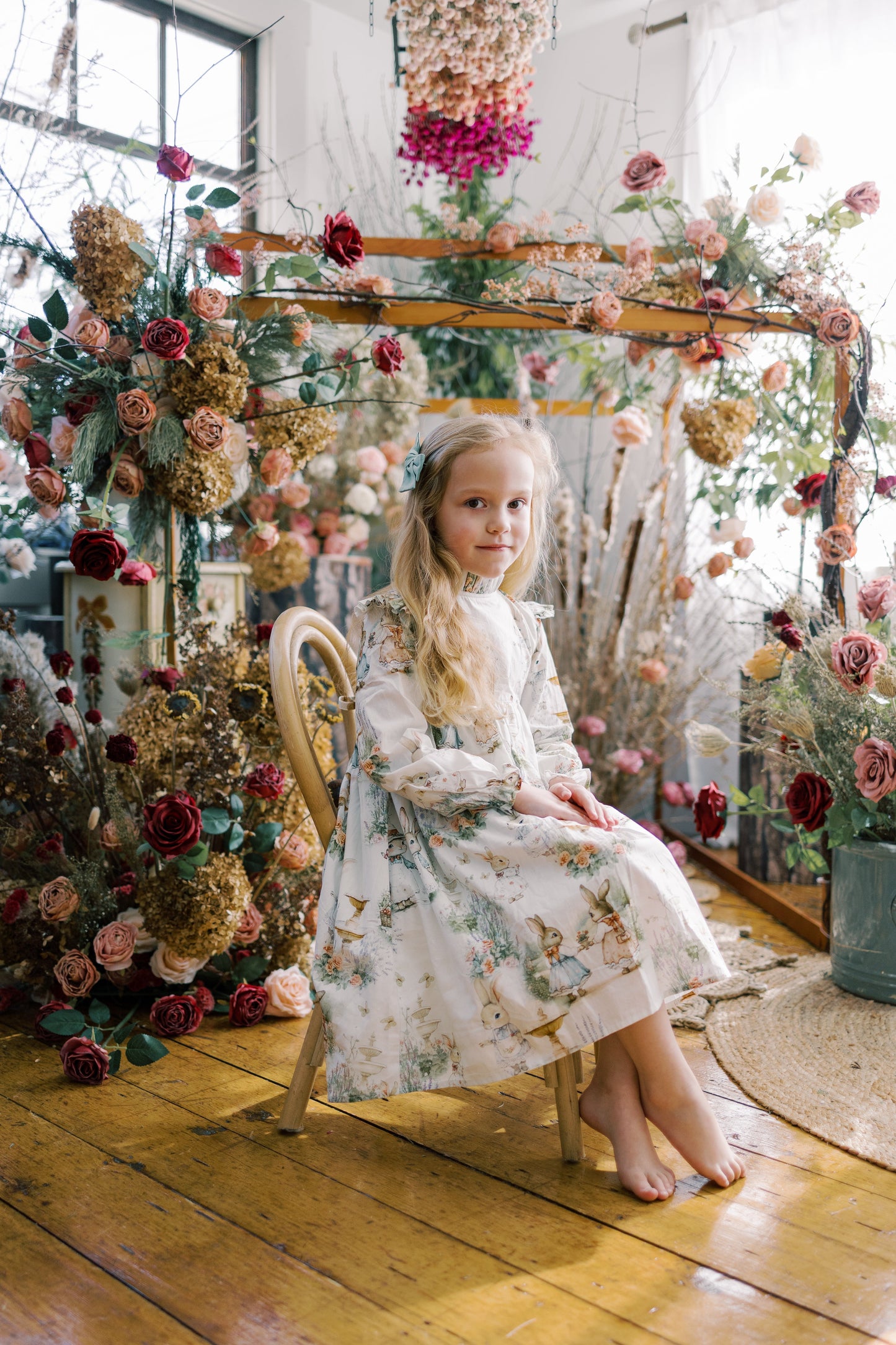 Aoki Dress-Bramble Rabbit (Discontinued Size)