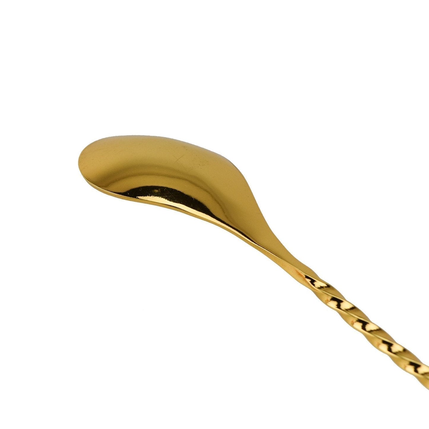 24K Gold Plate Tear Drop Bar Spoon (Premium Gift Box)