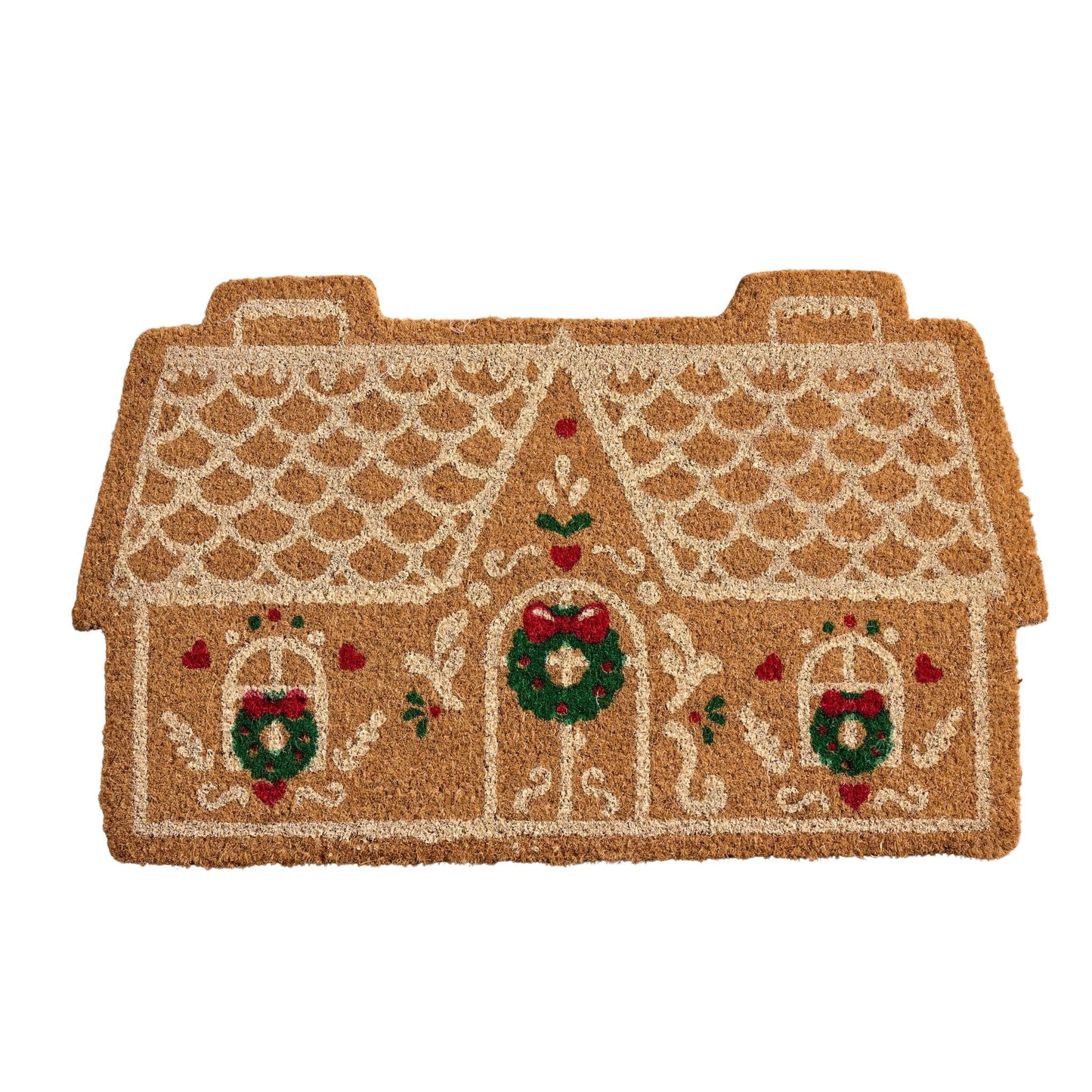 Garam Coir Gingerbread House Door Mat