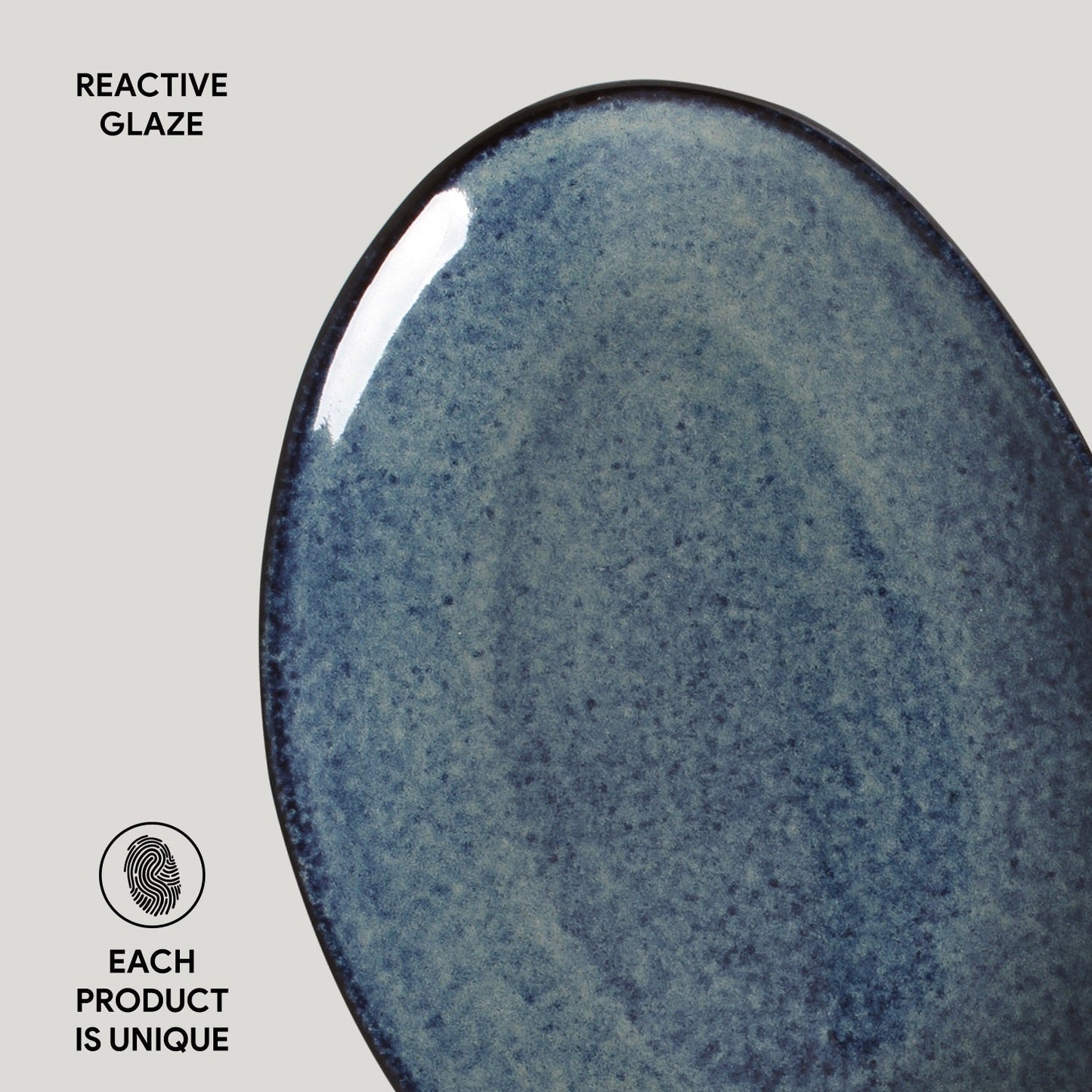 Oval Dessert Plate Set of 6