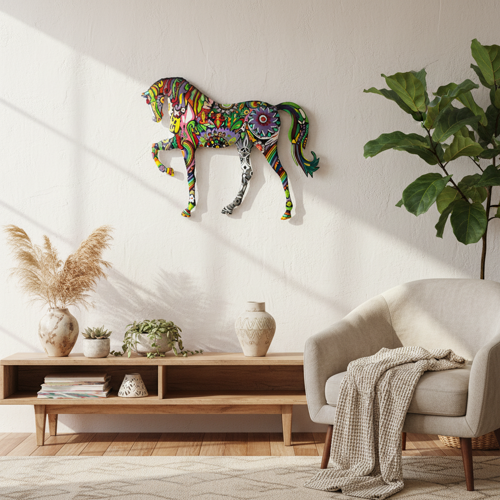 Vivid Prancing Horse