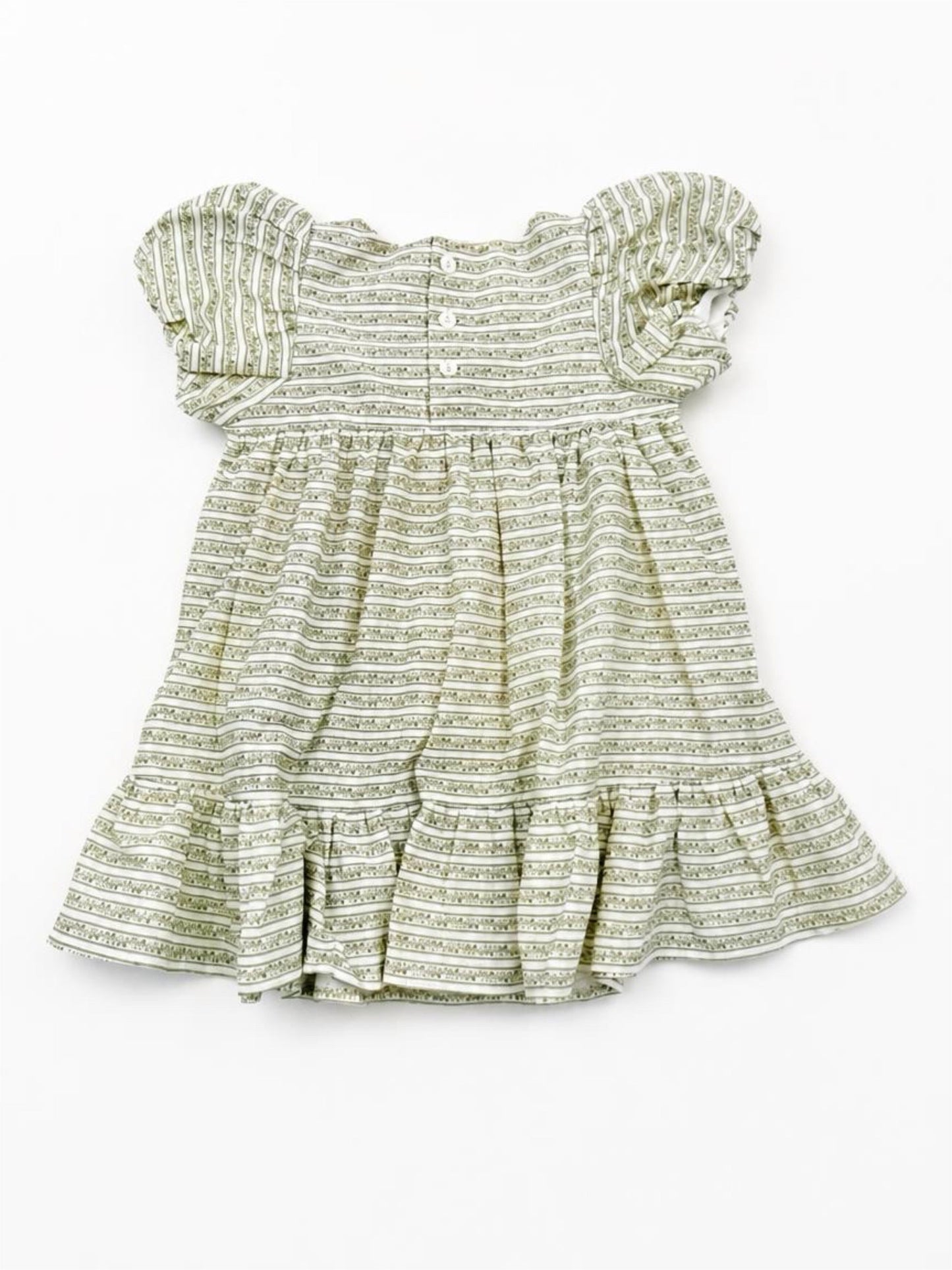 Weekend Dress  Blush Vine Stripe