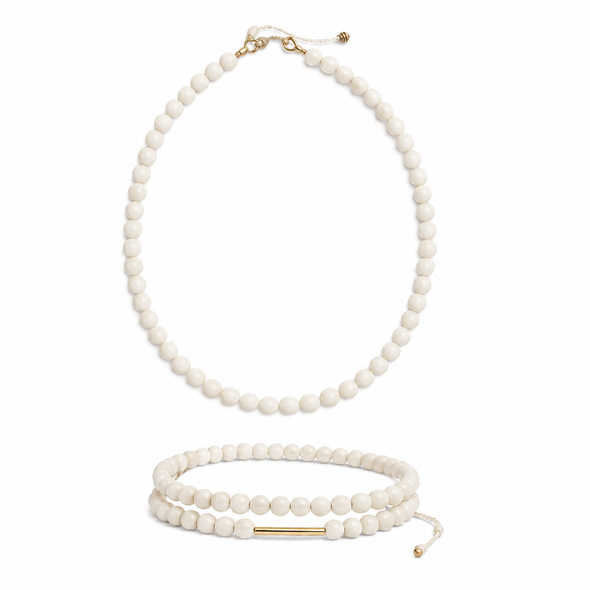 Gemstone & Gold Necklace