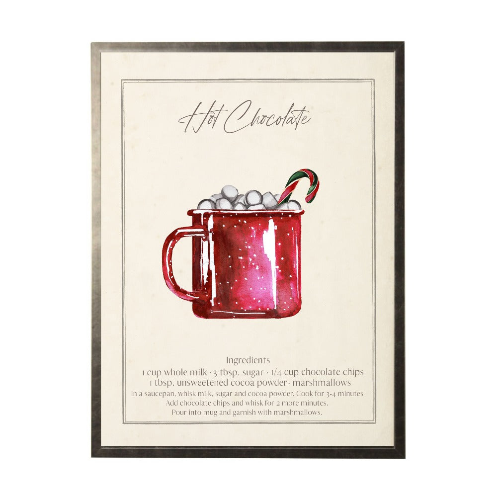 Watercolor Hot Chocolate Recipe