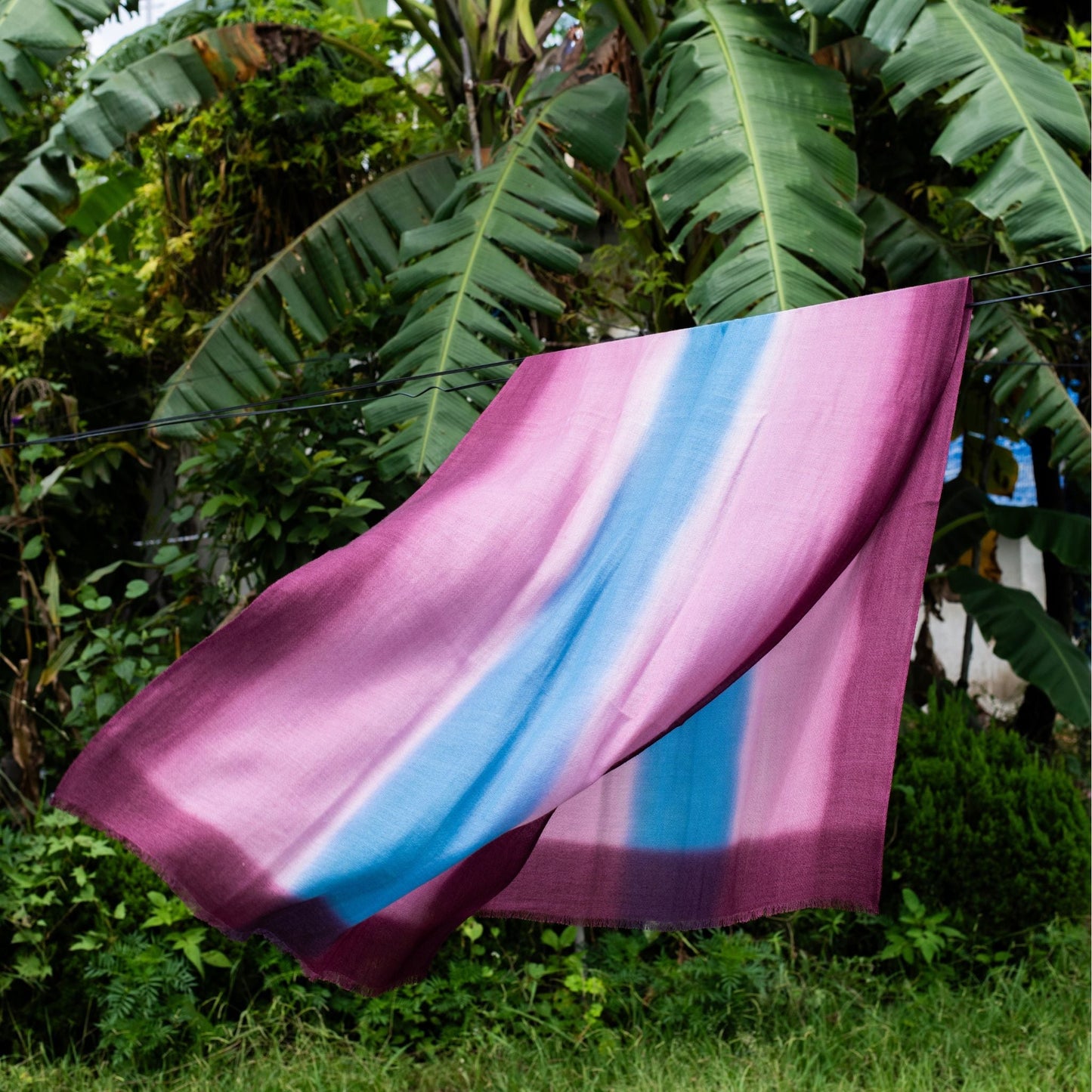 Iris Cashmere Merino Handloom Scarf