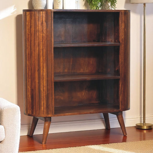 Cortez Chestnut Open Cabinet