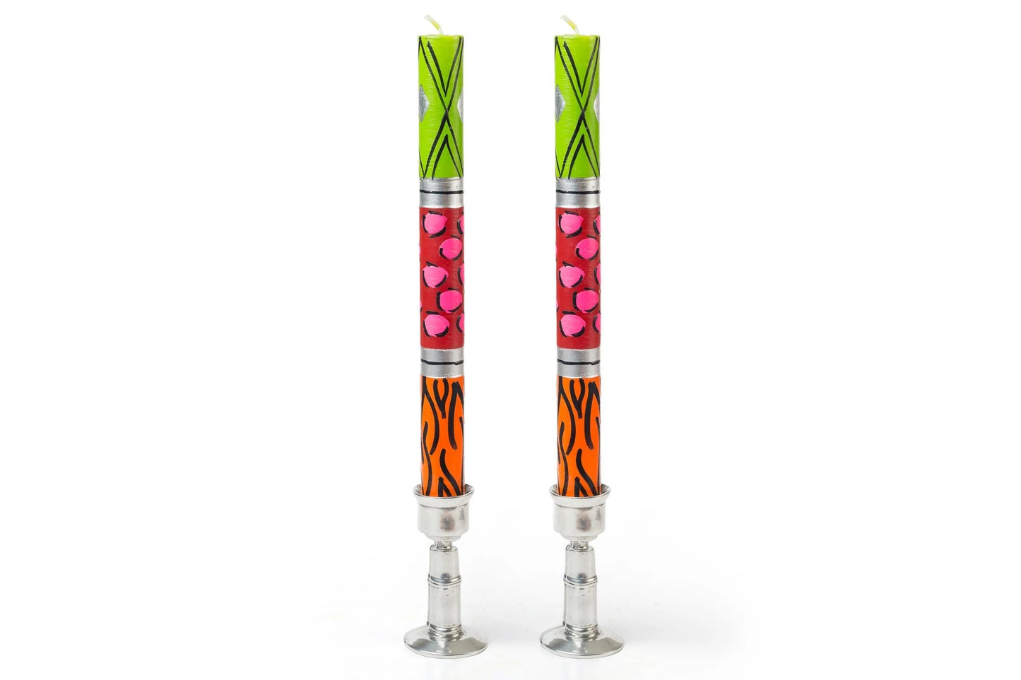 Wild Animal Painted Candles