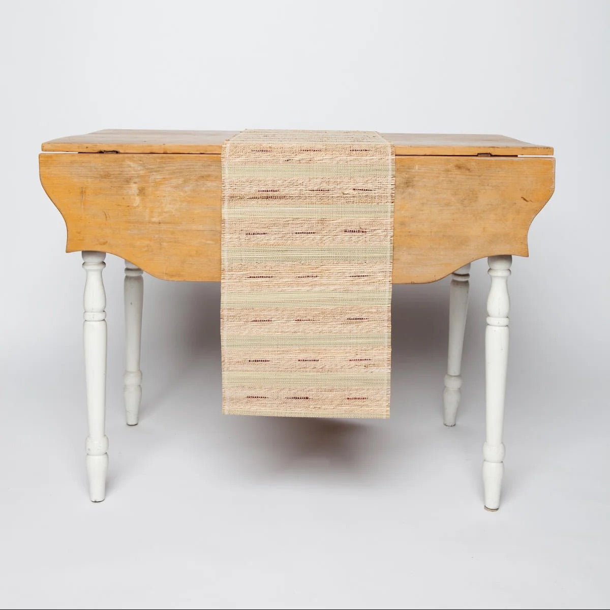 Handwoven Banana Fiber Table Runner | 72″ × 13″ | Fair Trade | TABLE CLASSICS