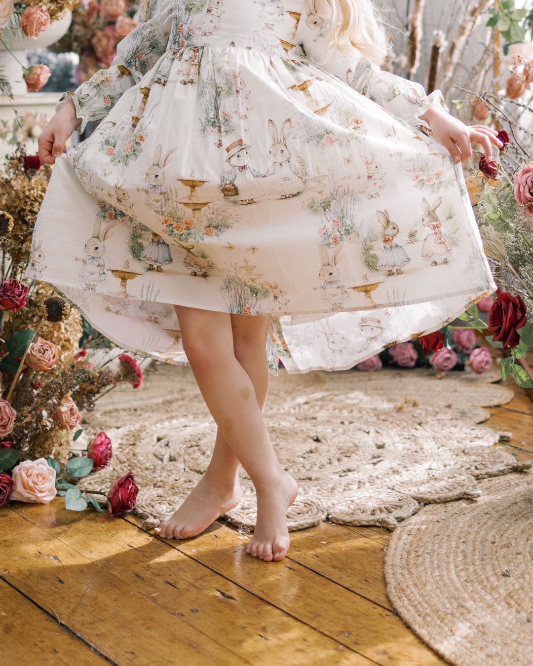 Aoki Dress-Bramble Rabbit (Discontinued Size)