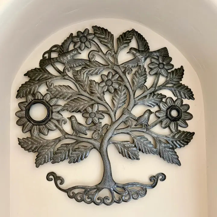 Fair Trade | Handmade from the Lid of a Recycled Barrel