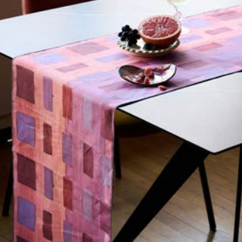 Pink Tapestry Runner