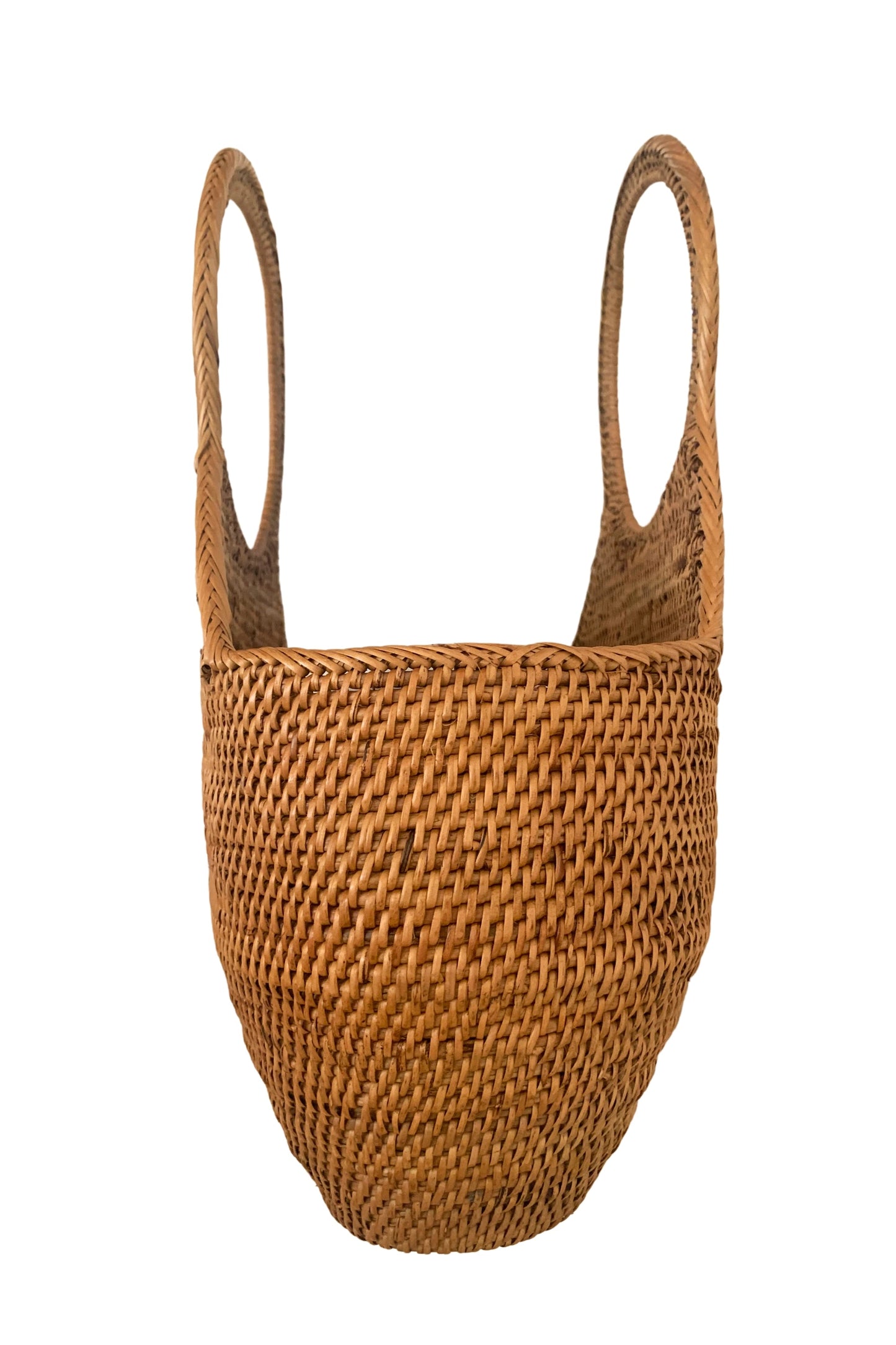 Lora Rattan Beach Tote