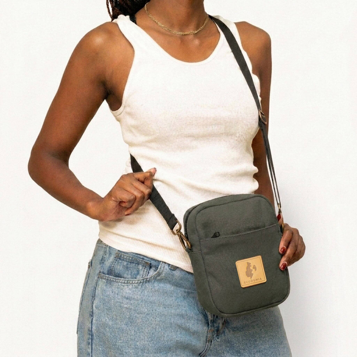 Rozi Convertible Canvas Sling Bag