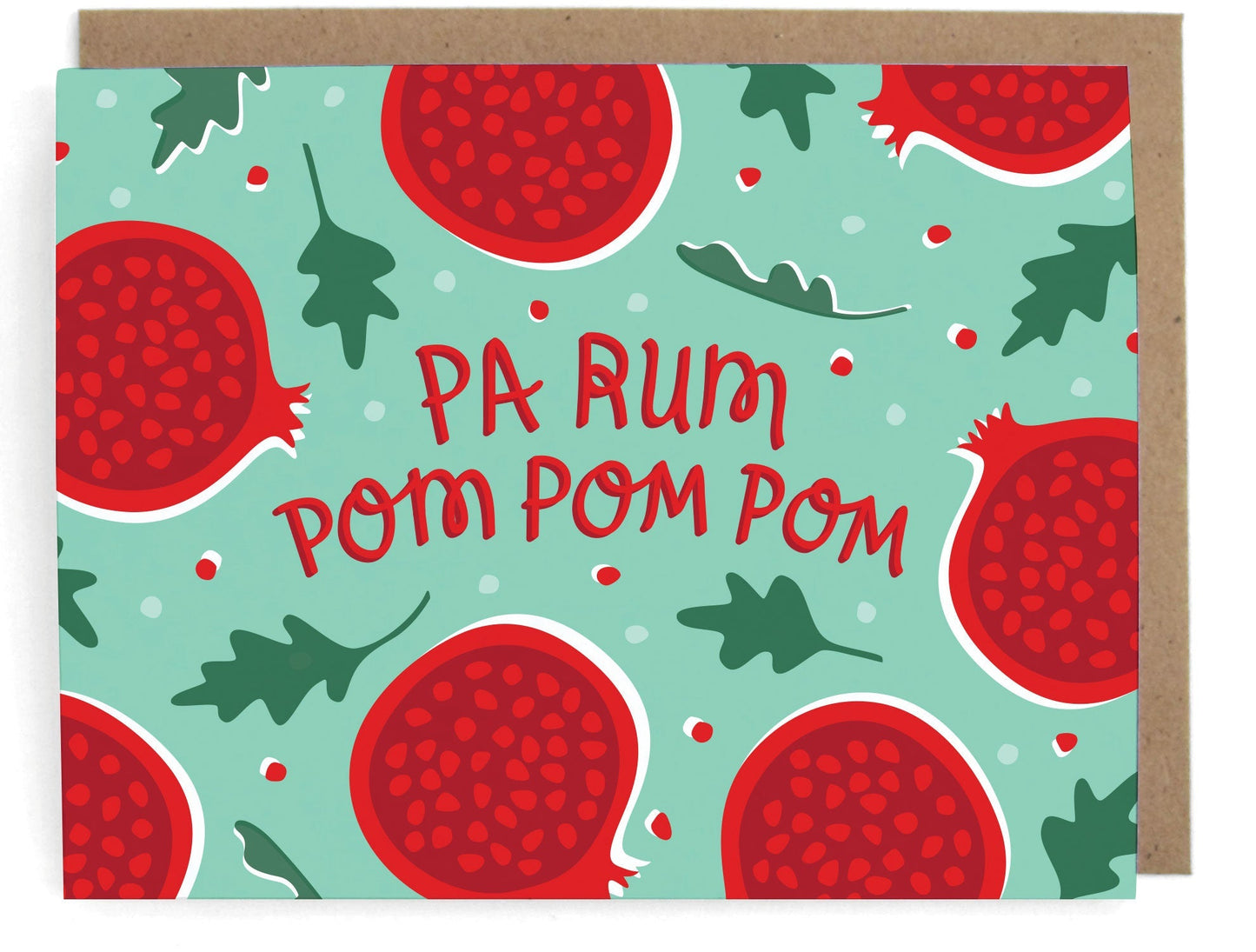 Pa Rum Pom Pom Pom Card
