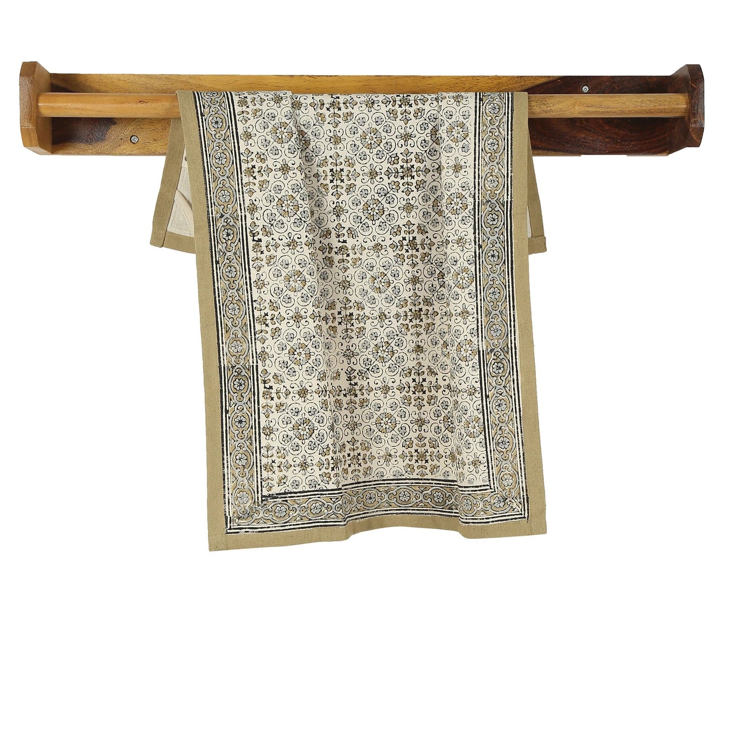 Cotton Kitchen Towel | Hand Block Printed | Lily