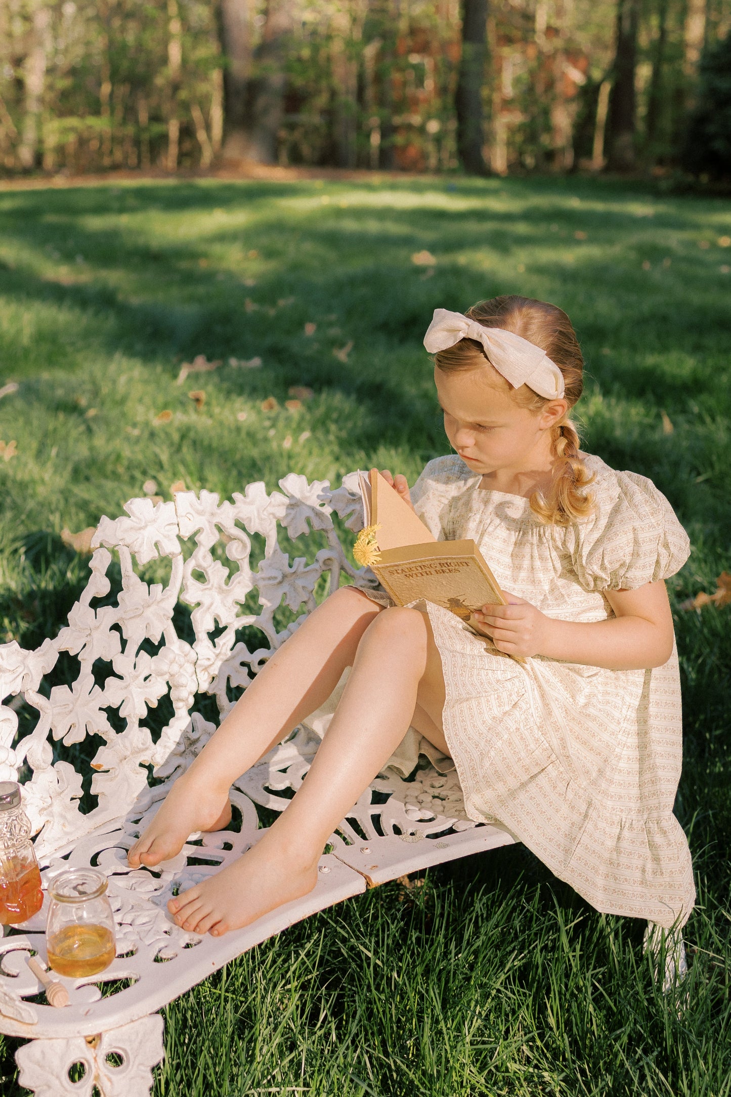 Weekend Dress  Blush Vine Stripe