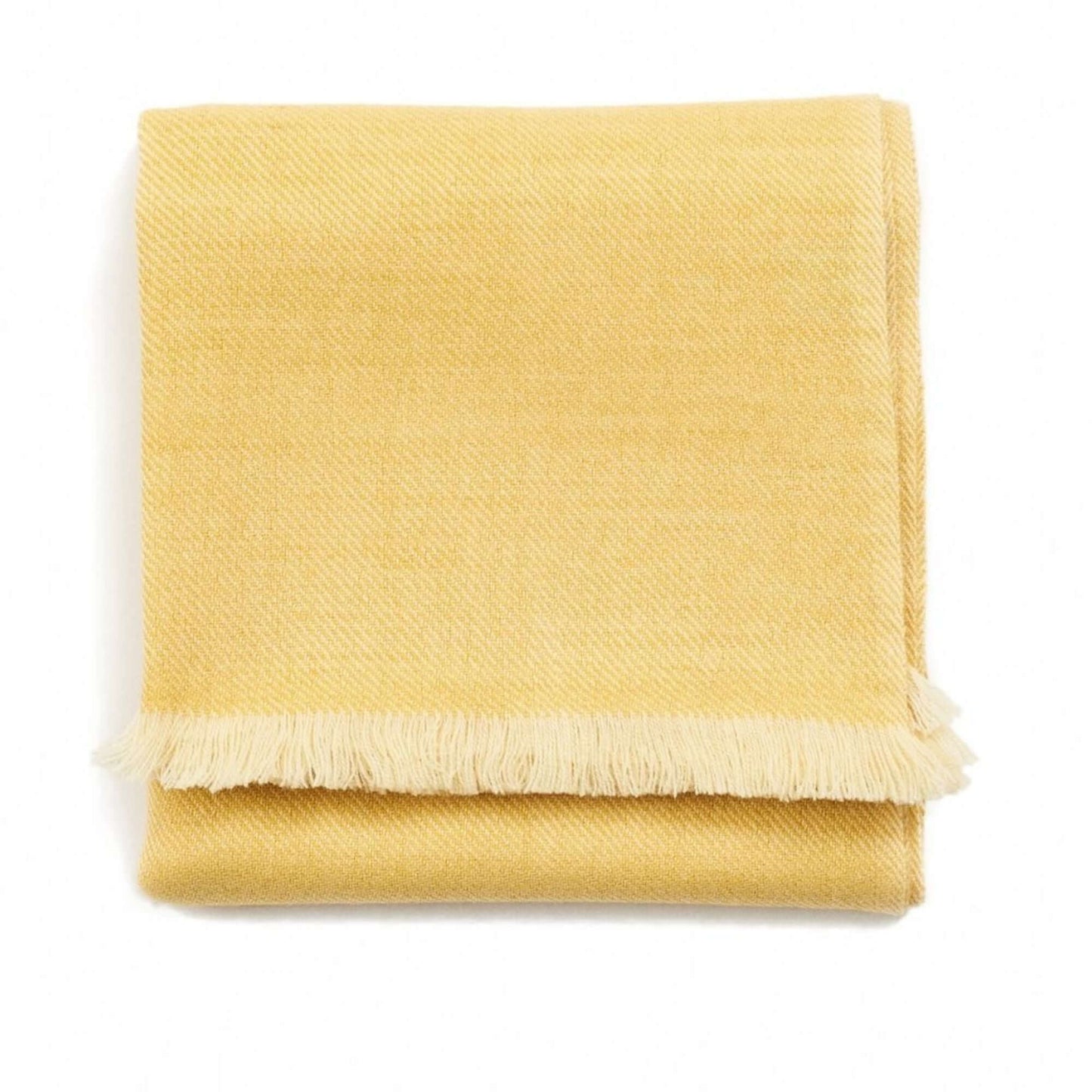 Boro Blue Handwoven Merino Throw