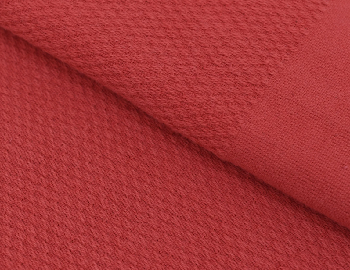 Poppy Stone-Washed Towel/Throw Blanket