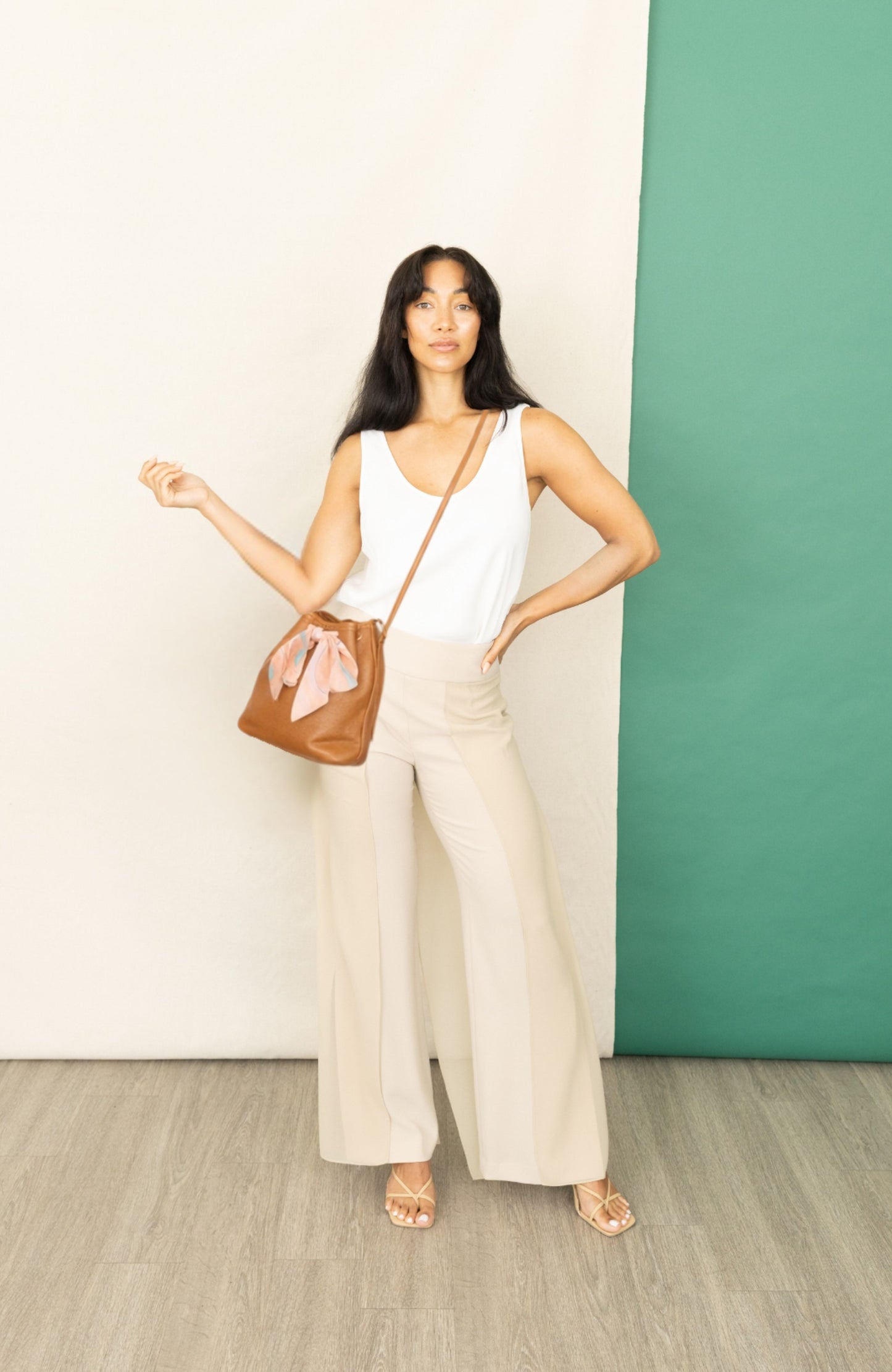 Haitian Scarf Bucket Bag