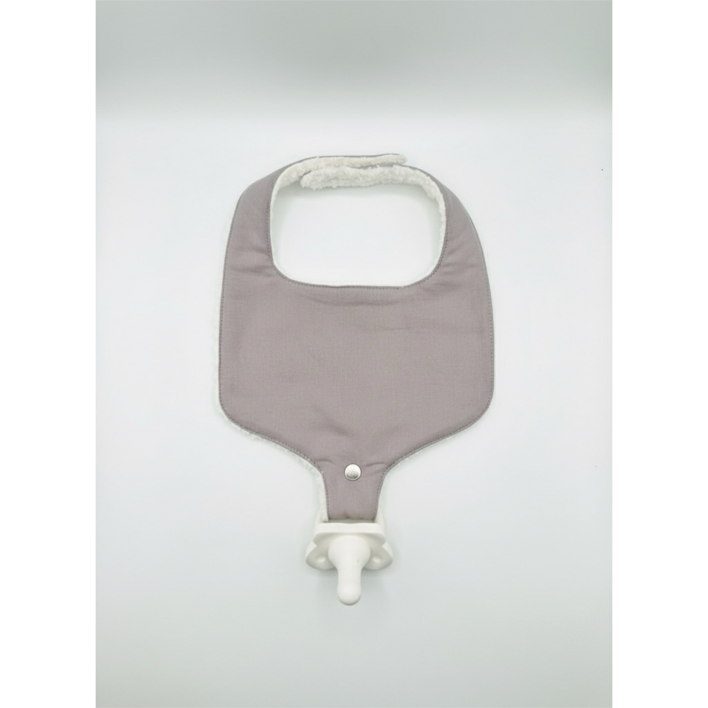 Soothe & Snap Pacifier Bib | Lavender Drift