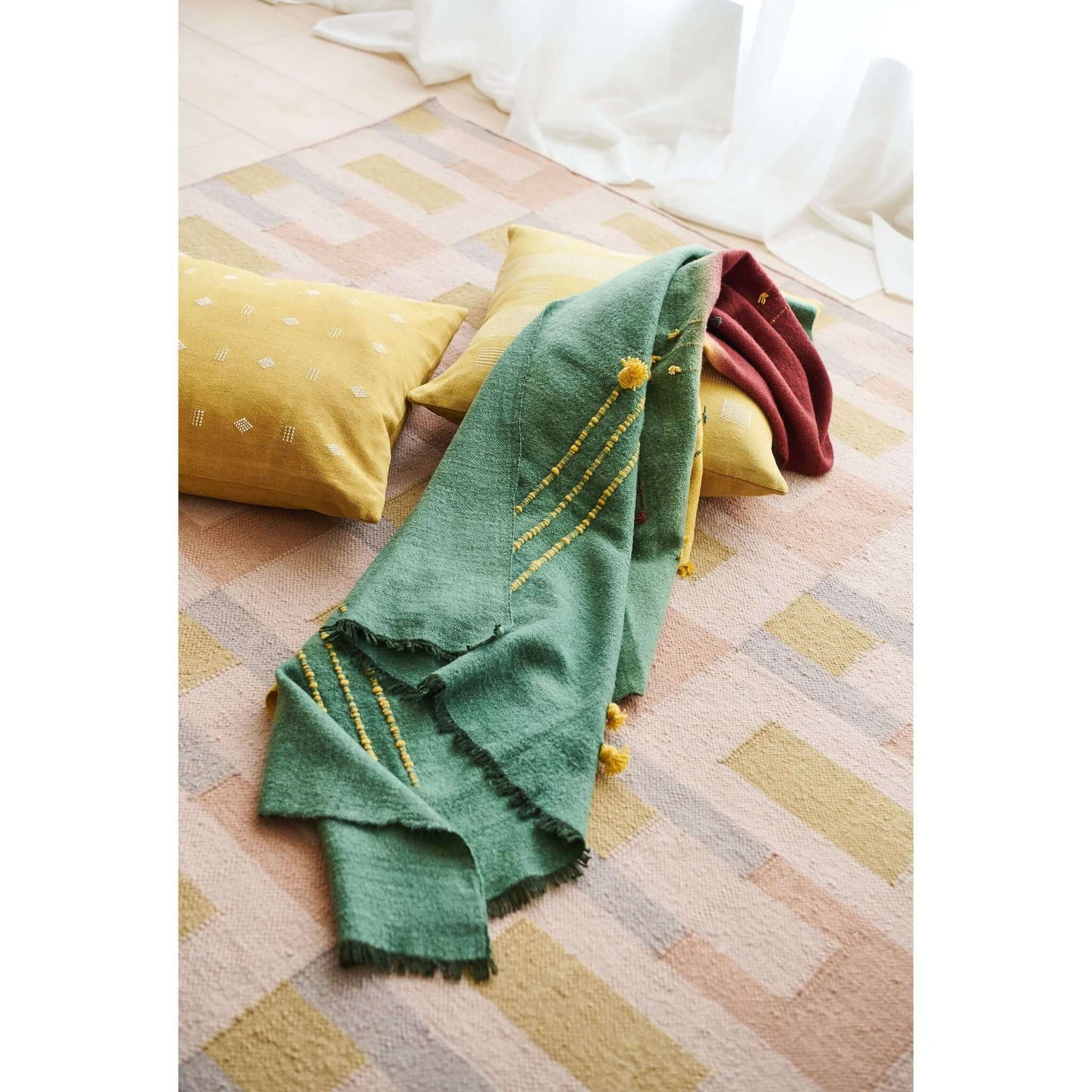 Textured Merino Throw