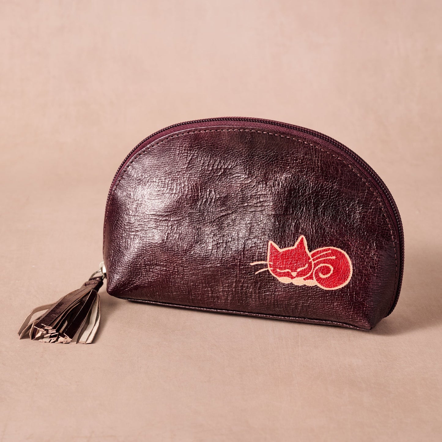 Kittee Leather Drop In Bag