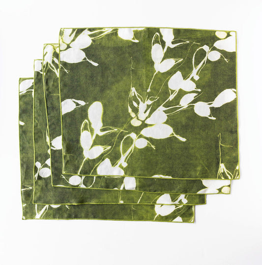 Porto Print in Olive Placemat